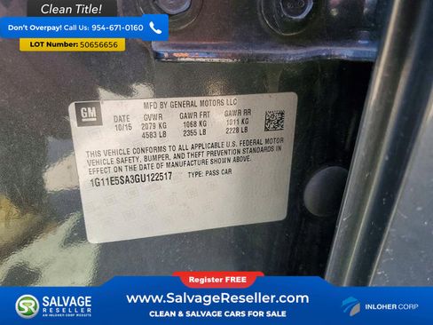 Used 2016 Chevrolet Malibu LTZ FWD image 16