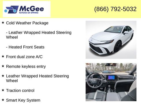 Used 2025 Toyota Camry SE w/ Convenience Package AWD/4WD image 8
