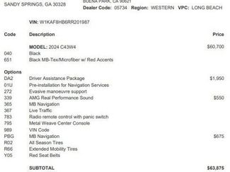 Used 2024 Mercedes-Benz C 43 AMG 4MATIC Sedan video 4