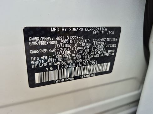 Used 2022 Subaru Forester Wilderness AWD/4WD image 38
