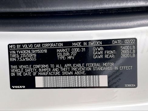 Used 2022 Volvo V90 B6 Cross Country AWD/4WD image 16