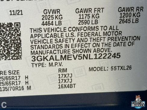 Certified 2022 GMC Terrain SLE image 31