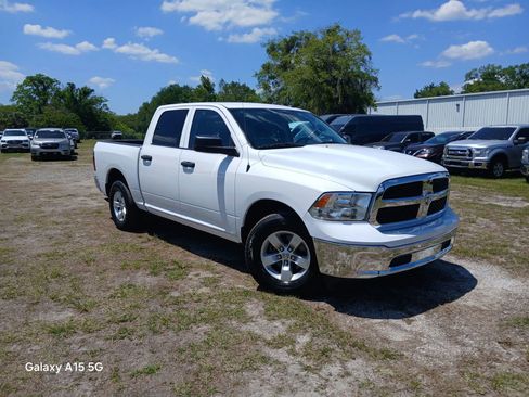 Used 2021 RAM 1500 Tradesman w/ Chrome Plus Package RWD image 1