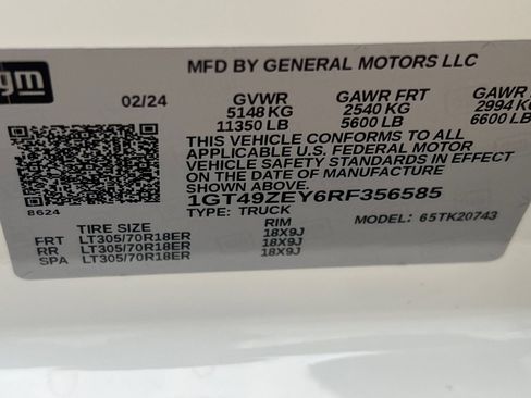 Used 2024 GMC Sierra 2500 AT4X AWD/4WD image 25