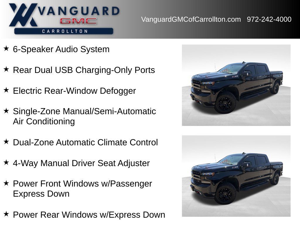 Used 2019 Chevrolet Silverado 1500 LT Trail Boss AWD/4WD image 4