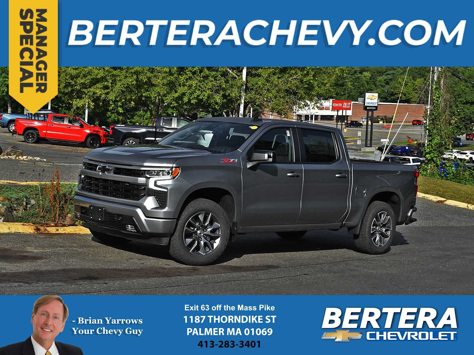 New 2026 Chevrolet Silverado 1500 RST AWD/4WD image 1