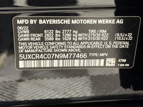 Used 2022 BMW X5 sDrive40i w/ M Sport Package RWD image 34