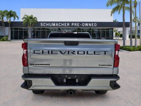 Used 2024 Chevrolet Silverado 1500 Custom w/ LPO, Dark Essentials Package RWD image 6