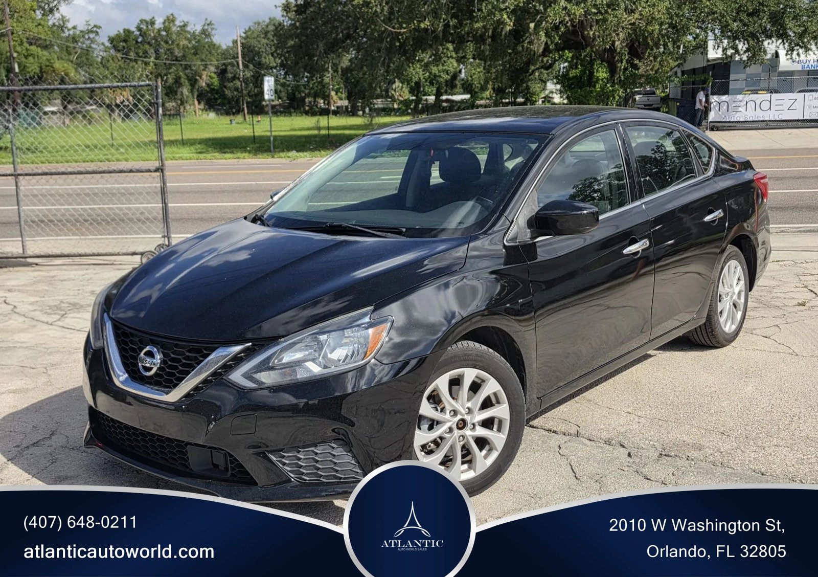 Used 2018 Nissan Sentra SV FWD image 1