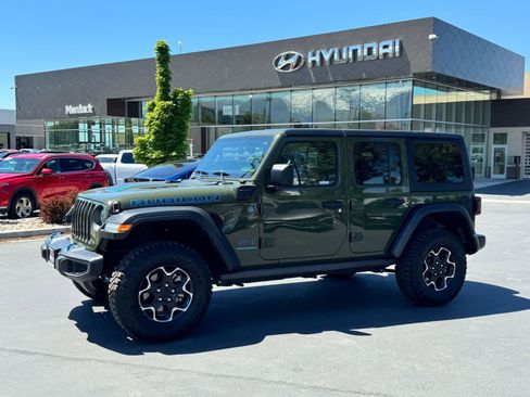 Used 2023 Jeep Wrangler Unlimited Rubicon 4xe AWD/4WD image 1