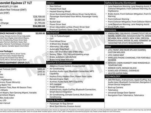 New 2026 Chevrolet Equinox LT w/ Convenience Package II image 14
