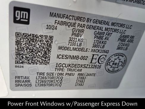 Used 2025 Chevrolet Silverado 1500 LT w/ Work Truck Package image 23