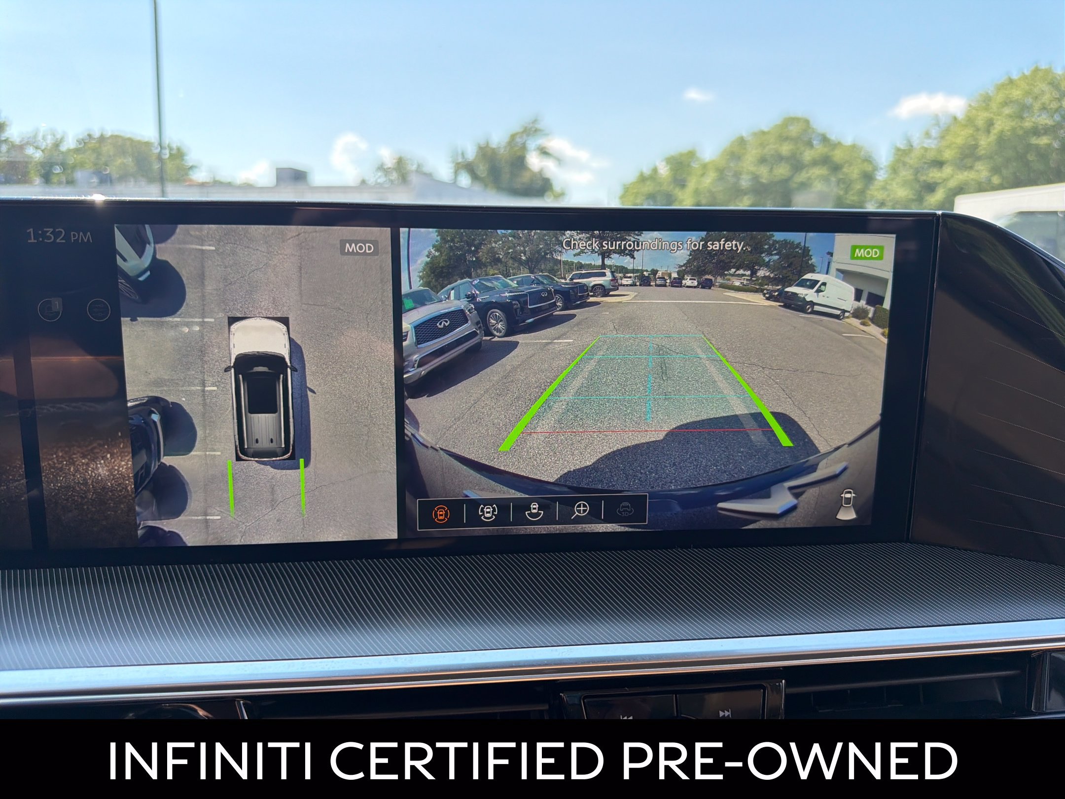 Certified 2025 INFINITI QX80 Luxe RWD image 8