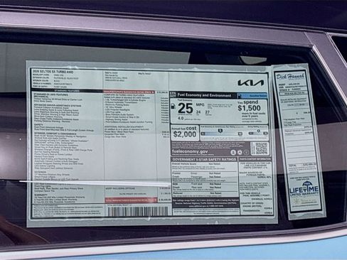 New 2026 Kia Seltos SX image 25