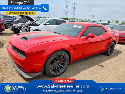 Used 2019 Dodge Challenger SRT Hellcat Redeye RWD image 1
