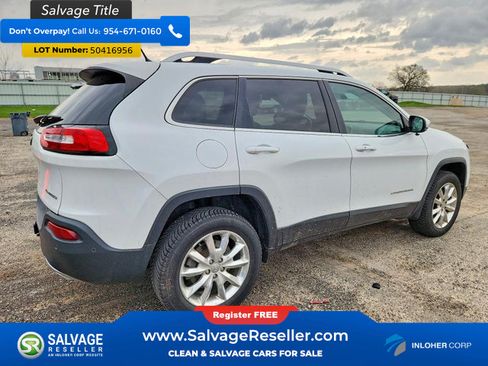 Used 2015 Jeep Cherokee Limited w/ Luxury Group AWD/4WD image 4