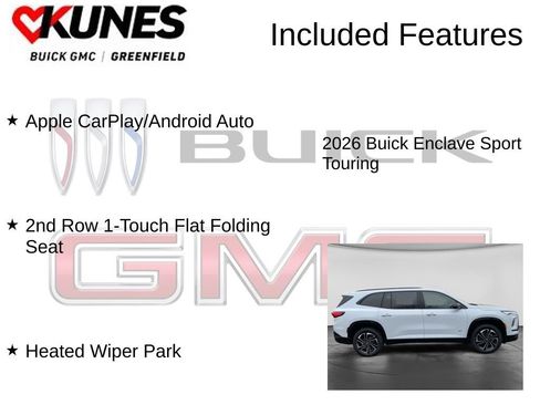 New 2026 Buick Enclave Sport Touring w/ Power Package AWD/4WD image 4
