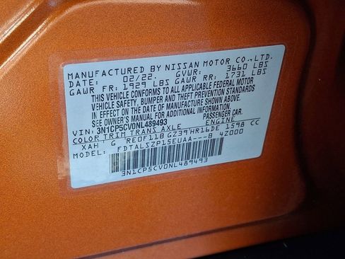 Certified 2022 Nissan Kicks SV w/ Interior Electronics Package image 26