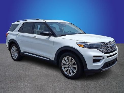 Used 2022 Ford Explorer Limited w/ Limited Technology Package AWD/4WD image 3
