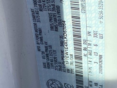 Used 2020 Ford F150 Lariat w/ Equipment Group 502A Luxury image 33