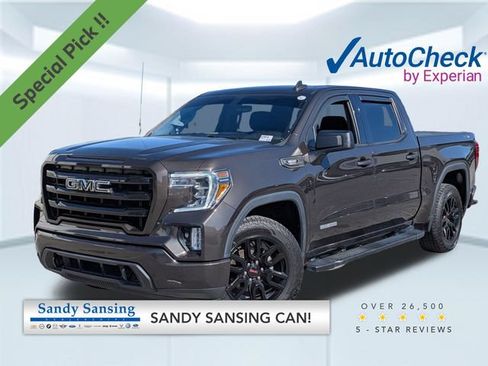 Used 2021 GMC Sierra 1500 Elevation w/ LPO, Elevation Black Package AWD/4WD image 1