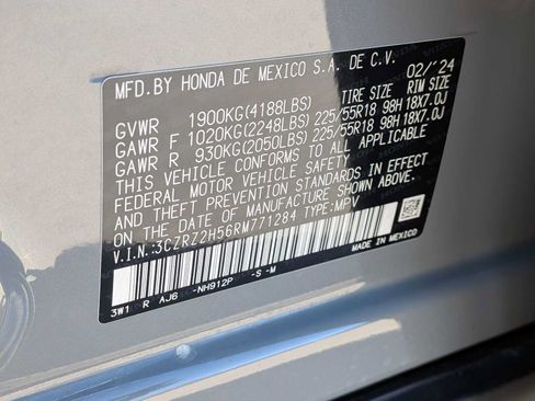 Certified 2024 Honda HR-V Sport image 30
