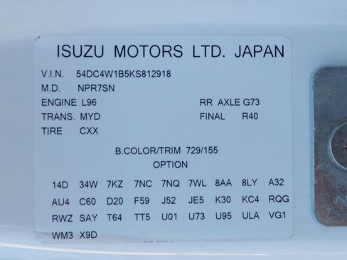 Used 2019 Isuzu NPR RWD image 41