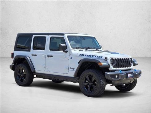 Used 2024 Jeep Wrangler Unlimited Rubicon 4xe AWD/4WD image 3