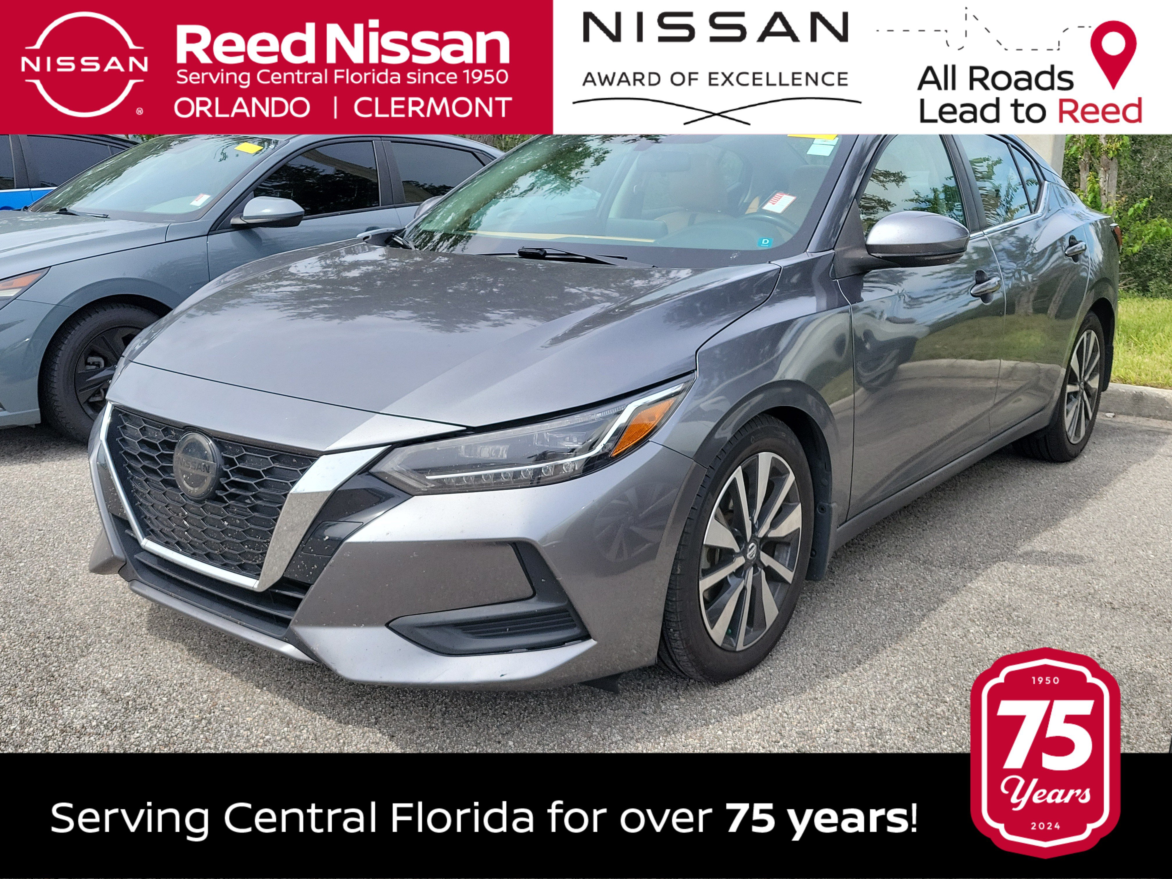 Used 2020 Nissan Sentra SV w/ SV Premium Package FWD image 1