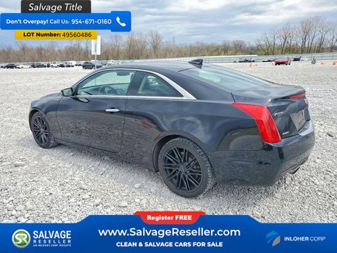 Used 2017 Cadillac ATS 2.0T AWD Coupe image 3