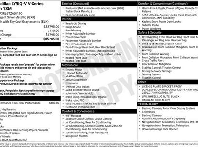 New 2026 Cadillac Lyriq V