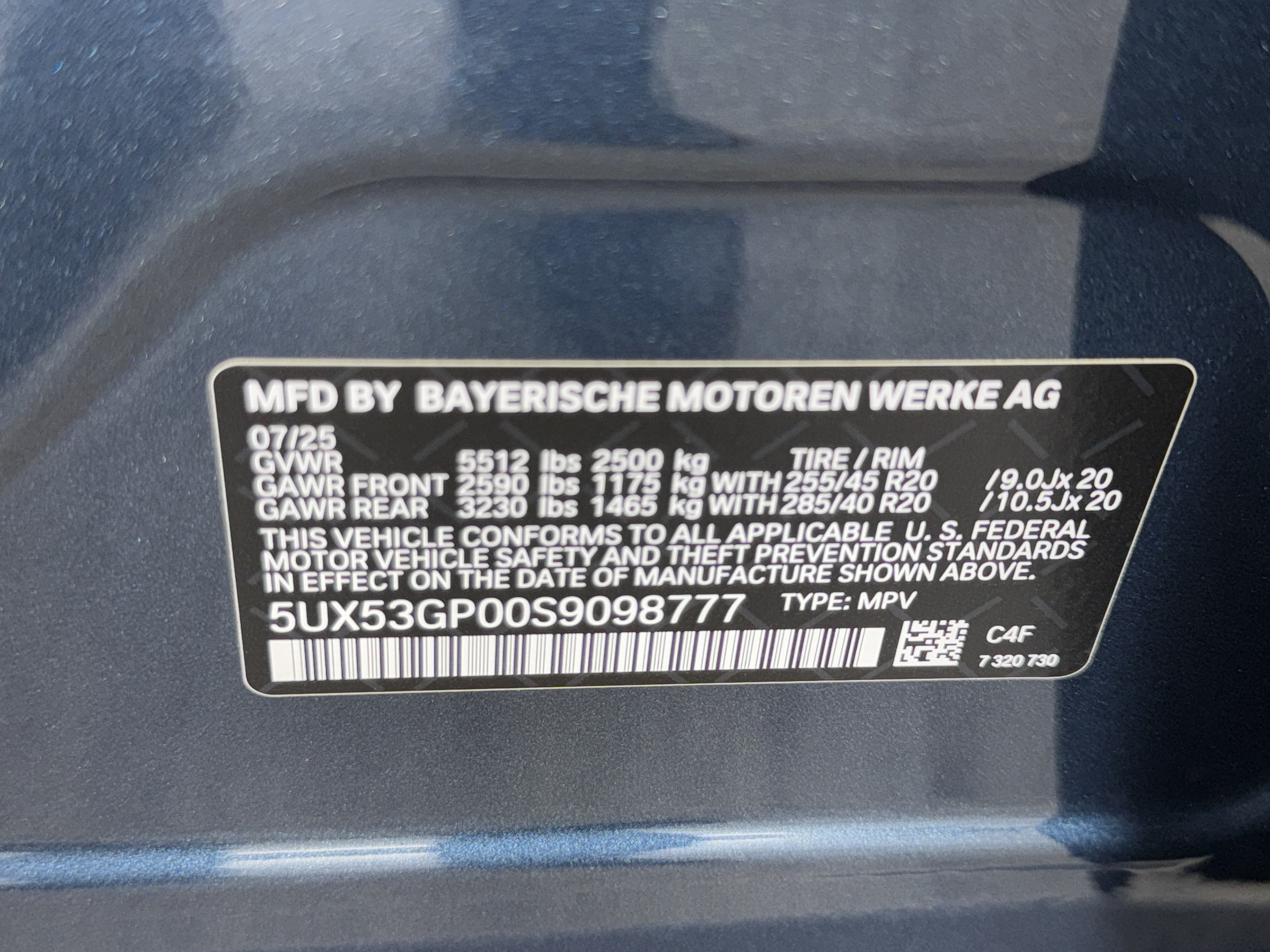 Certified 2025 BMW X3 xDrive30i AWD/4WD image 38