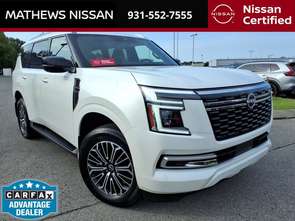 Certified 2025 Nissan Armada SL w/ Captain's Chari Seat Package AWD/4WD image 1