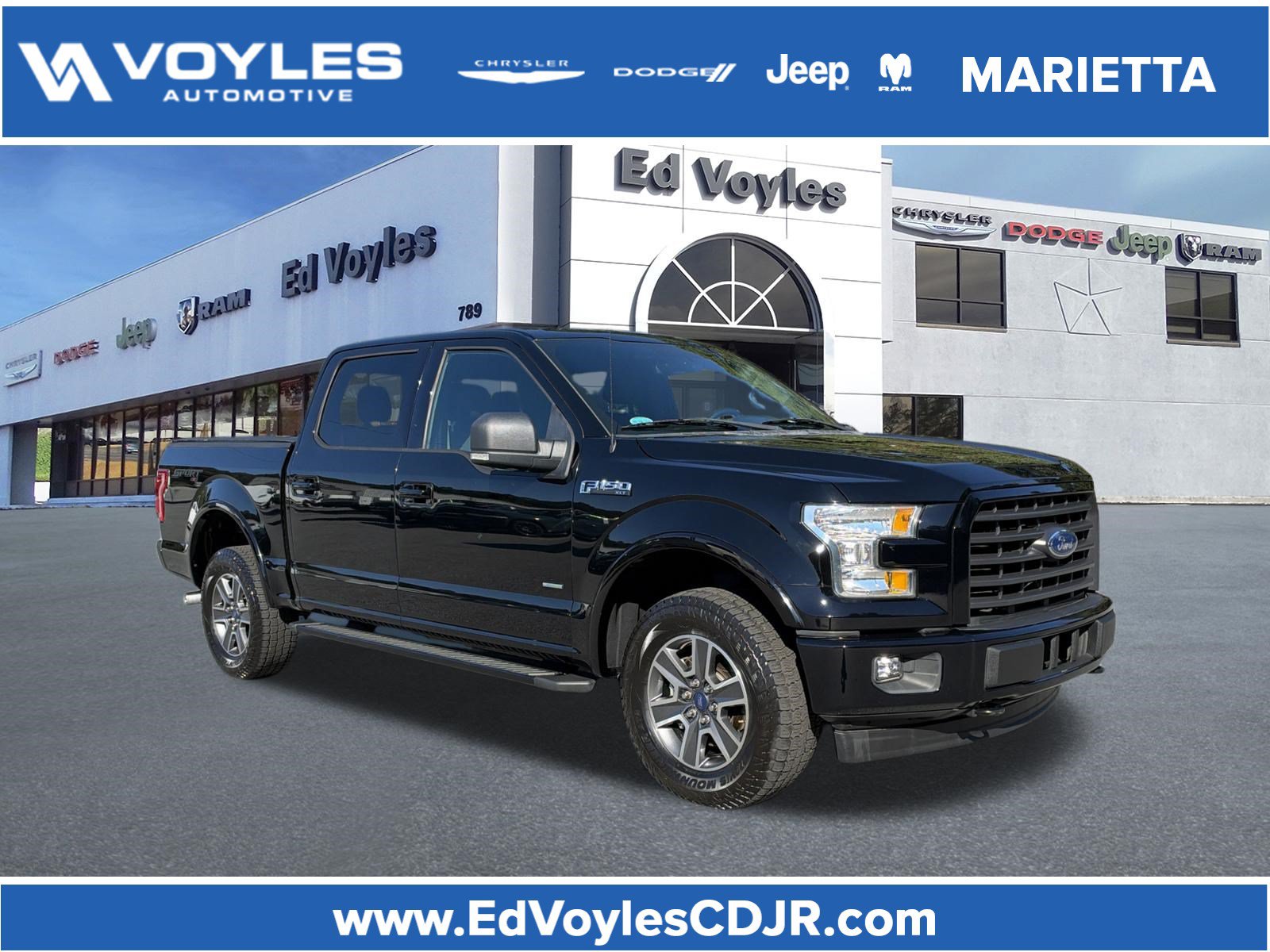 Used 2017 Ford F150 XLT w/ Equipment Group 302A Luxury AWD/4WD image 1
