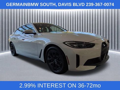 Certified 2023 BMW i4 eDrive40 w/ Parking Assistance Package RWD image 3
