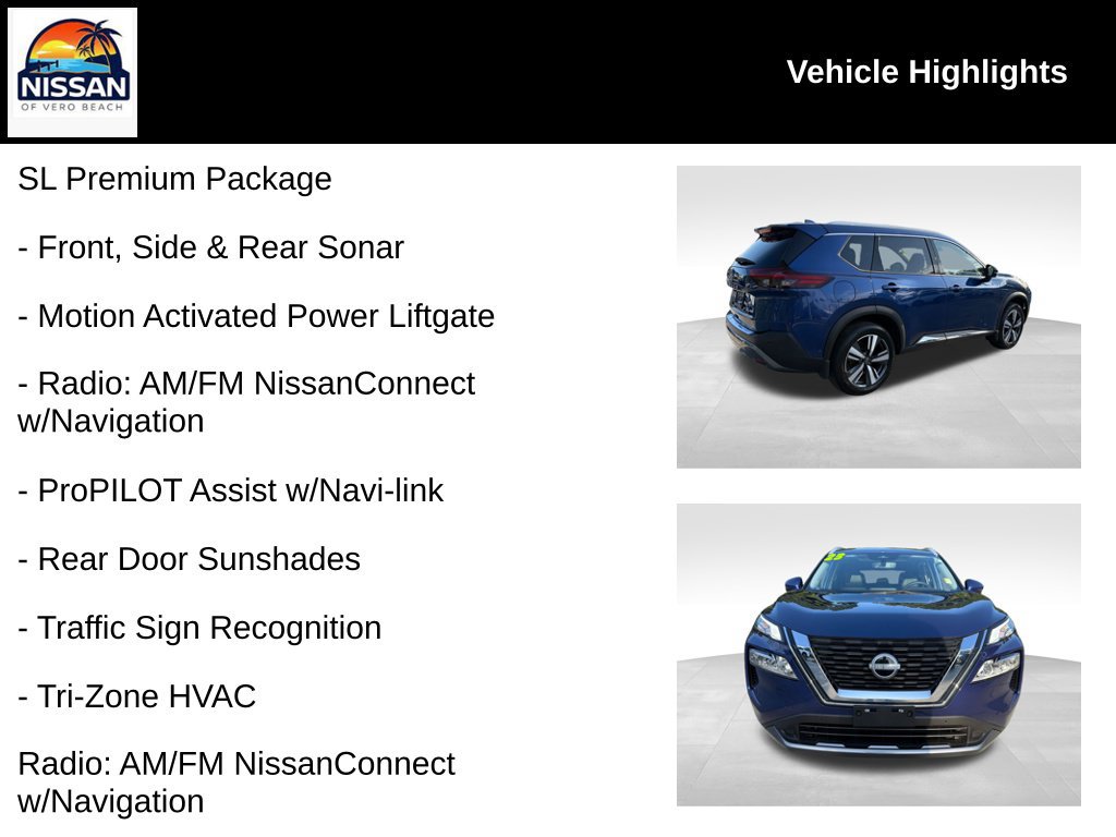 Used 2023 Nissan Rogue SL w/ SL Premium Package AWD/4WD image 19
