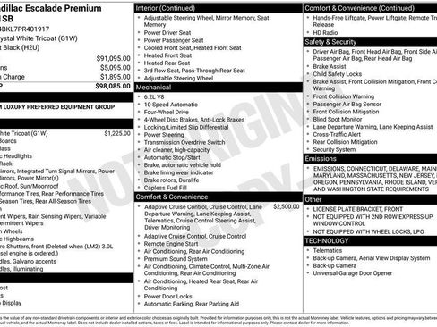 Used 2023 Cadillac Escalade Premium Luxury image 40