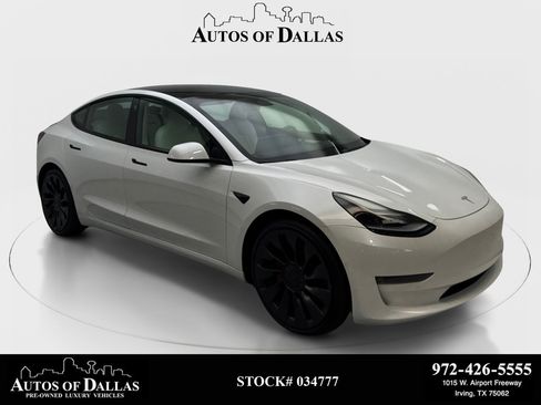 Used 2021 Tesla Model 3 Performance AWD/4WD image 1