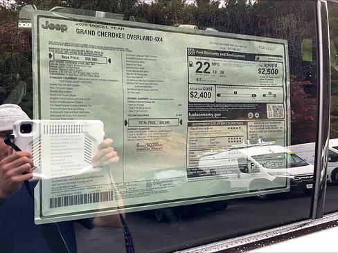 New 2025 Jeep Grand Cherokee Overland w/ Trailer Tow Package image 14