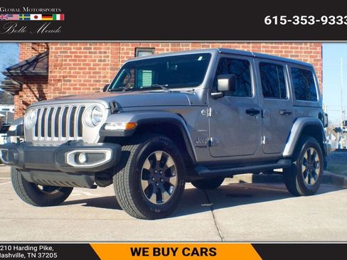 Used 2018 Jeep Wrangler Unlimited Sahara image 1