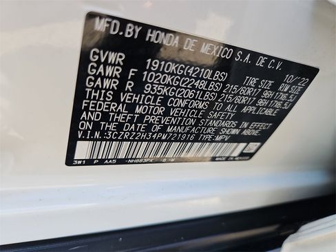 Certified 2023 Honda HR-V LX image 14