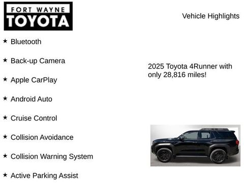 Used 2025 Toyota 4Runner SR5 AWD/4WD image 7