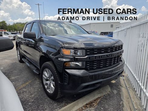 Used 2021 Chevrolet Silverado 1500 Custom w/ LPO, Dark Essentials Package AWD/4WD image 1