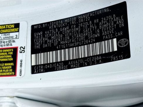 Used 2023 Toyota Camry SE FWD image 40