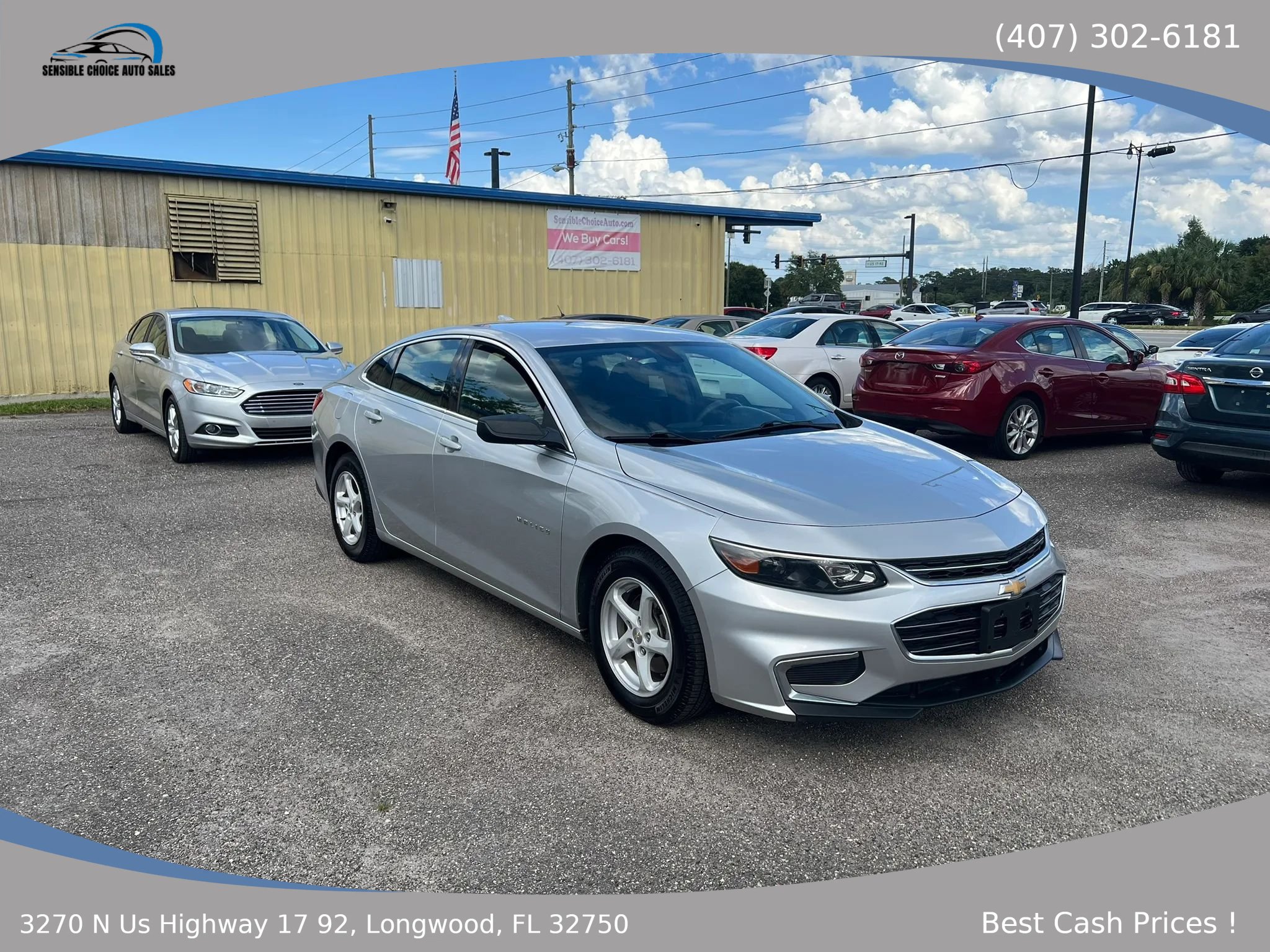 Used 2016 Chevrolet Malibu LS FWD image 1