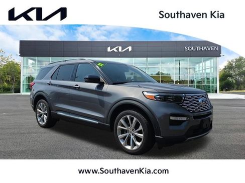 Used 2021 Ford Explorer Platinum w/ Equipment Group 601A AWD/4WD image 1
