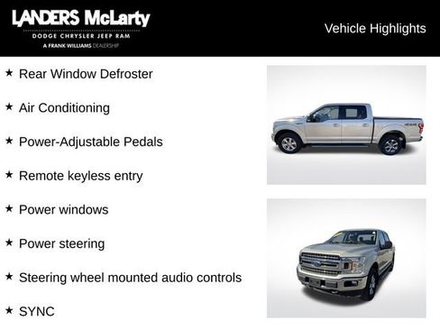 Used 2018 Ford F150 XLT w/ Equipment Group 302A Luxury image 6