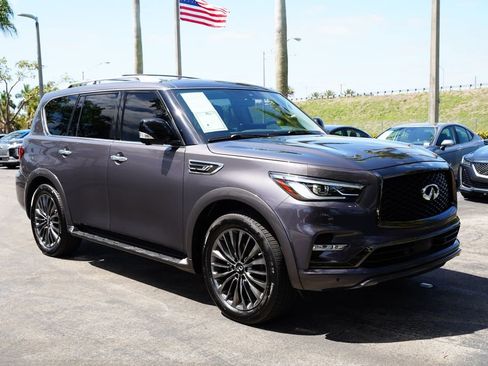 Used 2023 INFINITI QX80 Premium Select w/ Cargo Package RWD image 3