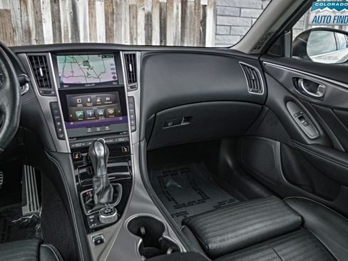 Used 2016 INFINITI Q50 Red Sport 400 image 18