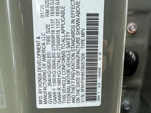 New 2026 Honda Passport TrailSport Elite image 27